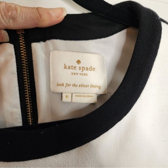 Kate Spade Maysie Shift Dress 6 Vibrant Blue Preppy - Picture 2 of 8